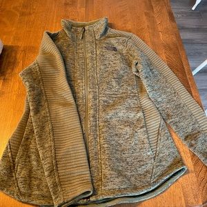 Green North Face Jacket